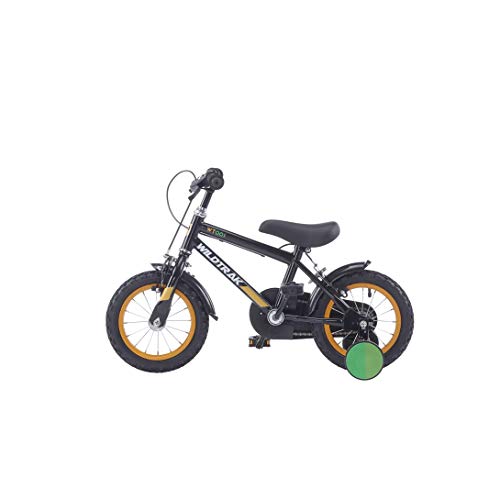 WildTrak WT001 - Bicicleta 8 X 12 SGL BLK, 12", color negro