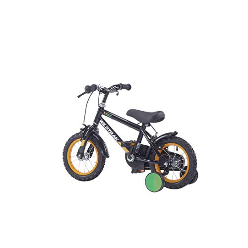 WildTrak WT001 - Bicicleta 8 X 12 SGL BLK, 12", color negro