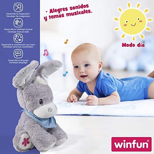 winfun - Burrito de peluche luz y sonidos winfun (46523)