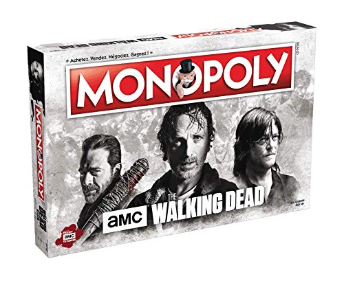 Winning Moves Monopoly The Walking Dead AMC 0993 - Juego de Mesa, Multicolor (versión en francés)