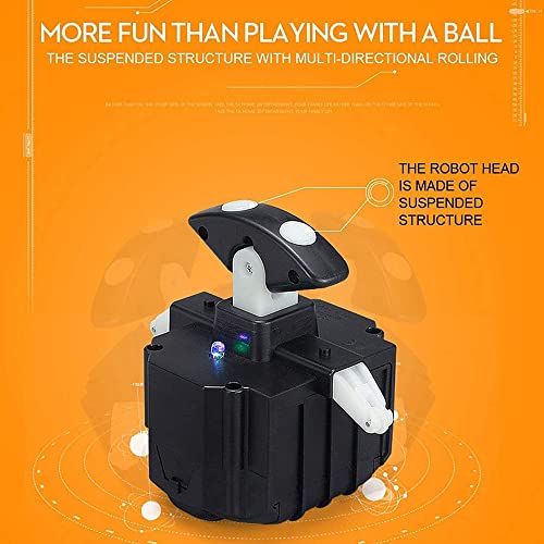 WJWA BB-8 Robot, Star Wars Intelligent Robot De Control Remoto 2.4g RC Luces De Colores Sonido Figura De Acción BB8 Magnética Robot