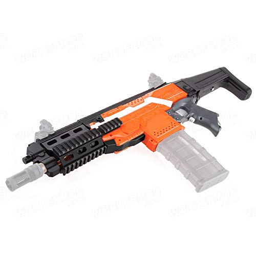 WORKER Micro Combo F10555 XCR-L - Juego de 10 accesorios para pistola Nerf N-Strike Stryfe Blaster