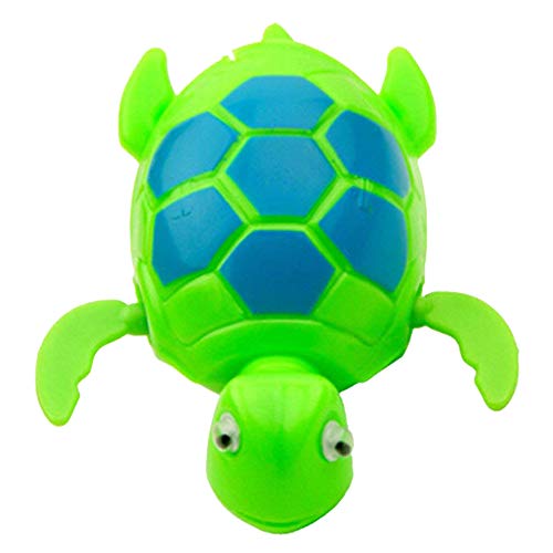 WOVELOT Animal Tortuga Nadadora Lindo Aparato de Relojería de Cuerda Juguete de Ba？o para Ni？os Peque？os Bebé Recién Nacido