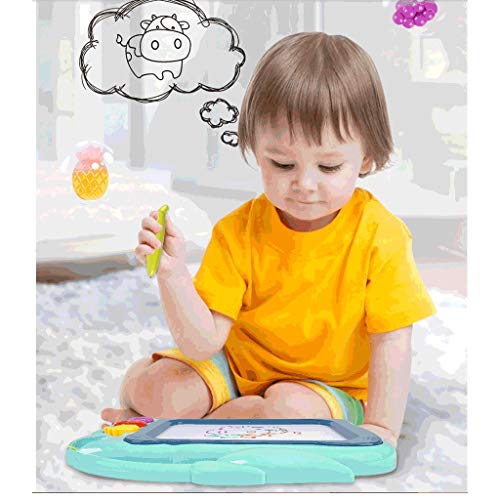 WPBOY Tabla de dibujo para niños sin toallitas magnéticas, tablero de dibujo de graffiti, el mejor regalo para niños y niñas tablero de dibujo de regalo (color 2 unidades)