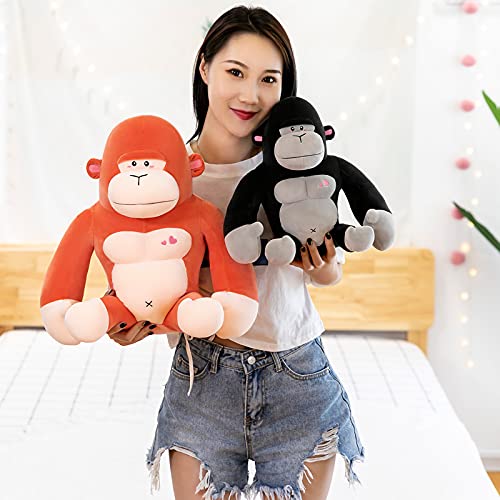 WPYLY Orangután de Peluche de Juguete Gorila muñeca chimpancé muñeca Creativa Linda muñeca muñeca 30 cm A