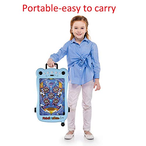 WSXM Juguete para Niños Super Pinball Toy Mini Pinball Toy Máquina De Pinball Puzzle para Padres E Hijos Videojuego para Niños Juego De Pinball Máquina