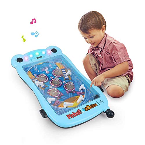 WSXM Juguete para Niños Super Pinball Toy Mini Pinball Toy Máquina De Pinball Puzzle para Padres E Hijos Videojuego para Niños Juego De Pinball Máquina