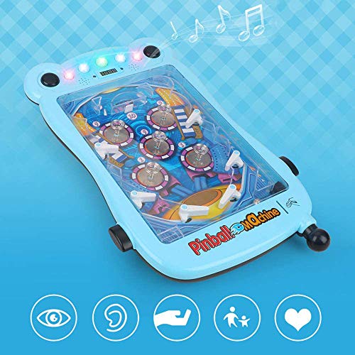 WSXM Videojuego para Niños Pequeña Máquina De Pinball Rompecabezas para Padres E Hijos Mini Pinball Toy Juego De Pinball Máquina New Era Pinball Juego