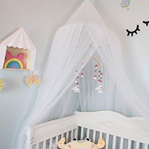 WT-DDJJK Cuna de bebé estilo nórdico móvil sonajeros de juguete bolas de lana carillón de viento recién nacido cuna colgante cama Bell habitación infantil decoración fotografía accesorios