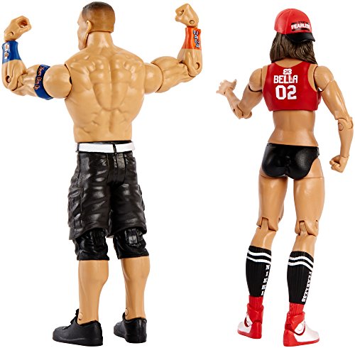 WWE Batalla Wrestlemania figuras de acción John Cena y Nikki Bella (Mattel FMH64)