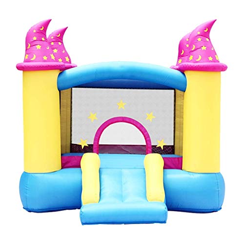 WYQQ Ciudad de Juguete para niños Parque de Atracciones para niños de Interior Juguetes inflables para niños Casa Inflable para niños Castillo Inflable (Color 279 * 236 * 213cm)