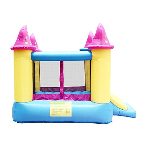 WYQQ Ciudad de Juguete para niños Parque de Atracciones para niños de Interior Juguetes inflables para niños Casa Inflable para niños Castillo Inflable (Color 279 * 236 * 213cm)