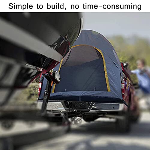 Wyxy Carpa para camioneta Carpa para Cama de camión Carpa para Acampar al Aire Libre Familia Turista Pesca Picnic Toldos de Viaje Carpa para automóvil para 3-4 Personas Tamaño 3 (170 CM)