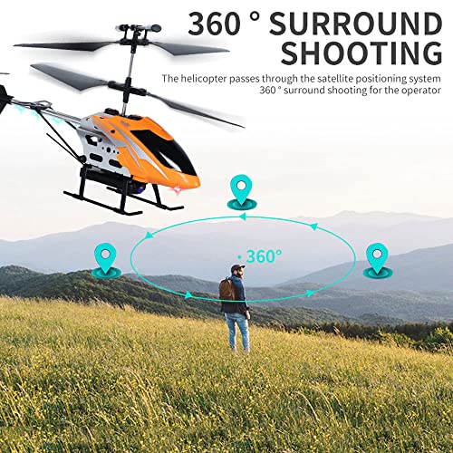 WZHIF GPS Retorno con un botón Helicóptero RC Cámara HD Avión RC Avión RC Truco Giratorio de 360 ​​° Configuración Inteligente Helicóptero Remoto para Principiantes Giroscopio Incorporado Pantalla de