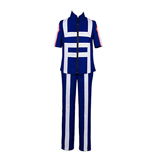 Xiemushop My Hero Academia Boku No Hero Academia Izuku Midoriya Gymnastics Suit bnha mha Gym Cosplay Costume Training Uniform Sportswear