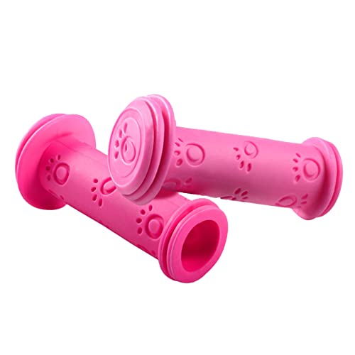 XQxiqi689sy Mango de bicicleta manga Palm Print Design Kid Bike Grip engrosado compatible con Balance Bike Pink