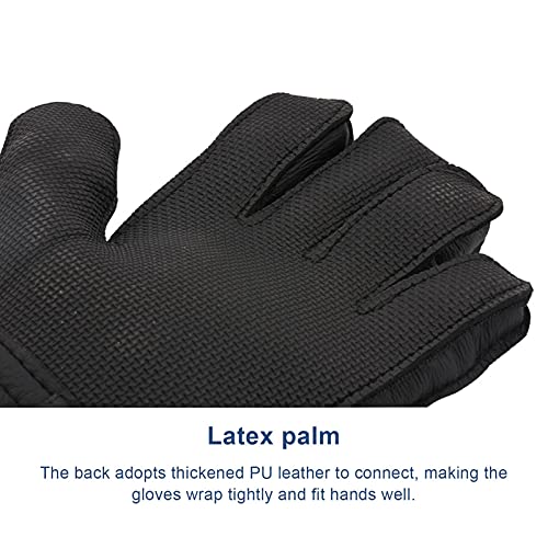 Xuanshengjia Guantes De Portero De Fútbol con Agarre Fuerte, Guantes De Portero De Fútbol para Niños Y Jóvenes, Protección De Dedos con Agarre Fuerte para Evitar Lesiones