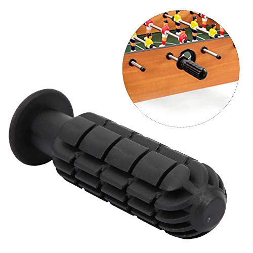 YIHEXUANkeji Empuñaduras de futbolín con asas de plástico para mesa y futbolín, con asas de diseño antideslizante, adecuado para mesas de futbolín, 8 piezas, color negro