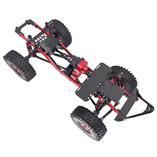 Yiwa La tercera generación scx10 Kit de construcción de coche de escalada Gate Bridge Transmisión Inversa de caja 313 Soporte de distancia para 1/10 RC piezas de coche