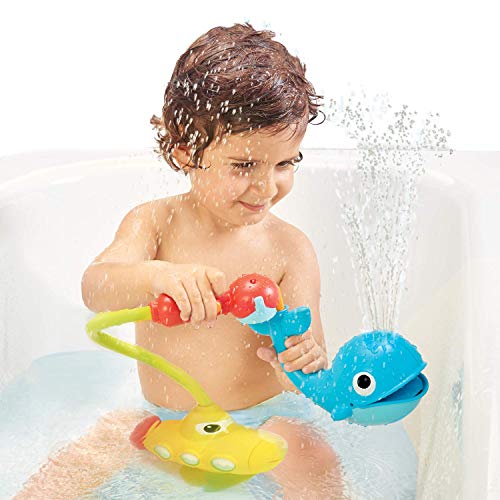 Yookidoo - Ballena Spray Submarino - Juguete de baño para bebés; Juguete de bañera; Juego Agua para niños de 2 a 6 años