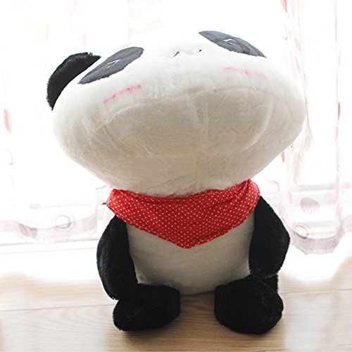 YOSEMITE Juguete de peluche lindo panda gigante almohada suave de peluche animal muñeca abrazando almohada almohada almohada regalo para niños ojos triangulares* 45 cm