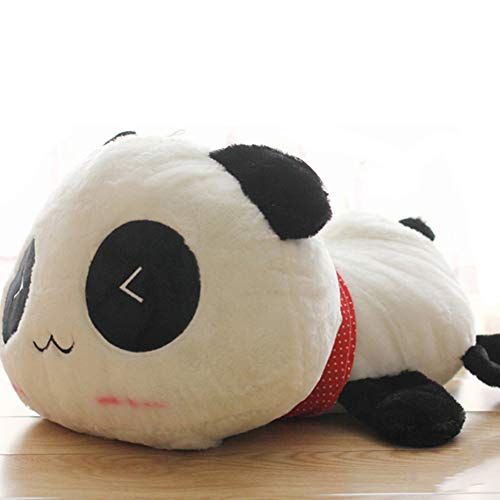 YOSEMITE Juguete de peluche lindo panda gigante almohada suave de peluche animal muñeca abrazando almohada almohada almohada regalo para niños ojos triangulares* 45 cm