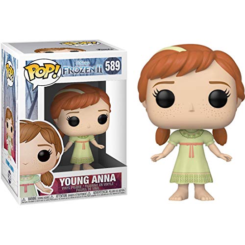 Young Anna: Fun ko Pop! Figura de vinilo y 1 paquete protector gráfico compatible (589 - 40889 - B)