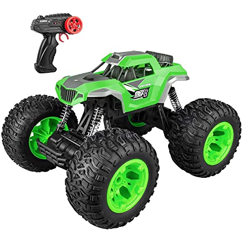 YSKCSRY Coche RC Coche A Control Remoto A Escala 1/10, 2.4Ghz Camiones RC Todo Terreno Motores Dobles Camión RC Todo Terreno Juego Coche Eléctrico De Juguete Coche De Carreras De Alta Velocidad