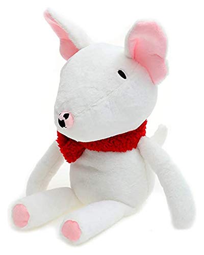 YSQSPWS Juguete de Peluche Peluche Toy Bull Terrier Dog Muñeco de Perro Juguete Relleno Puppy Soft Puppy Dog para niños Regalo de cumpleaños Regalo de cumpleaños (Color, Height : 30cm)