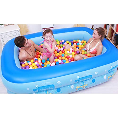 YULAN Bañera Inflable Piscina Infantil Cubo bebé Inicio Piscina Cubierta Inflable baño de la Piscina de los niños niños Piscina (Size : 210×150×55cm)