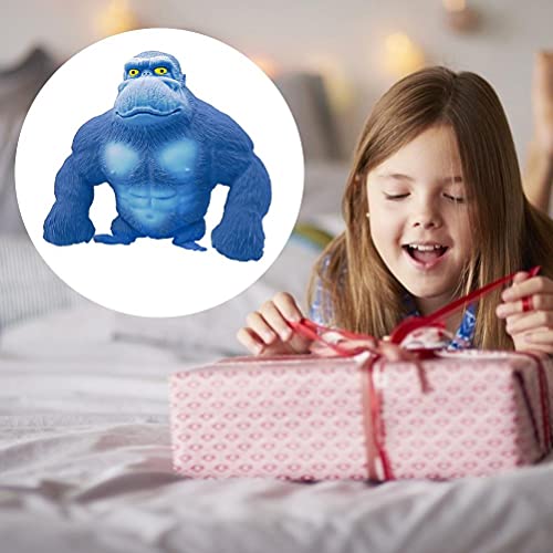 Yusat Gorilla Toys, Látex Orangutan Muñeca Juguete Figura de Anime Juguetes Mono Lindo Gorila Juguetes Figuras de Animales de la Selva para Niños