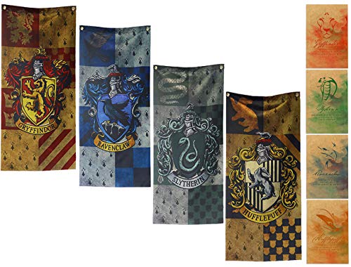 yuzhouzun cumpleaños Fiesta Regalos Ravenclaw Bandera Harry Potter Merchandising Poster Harry Potter