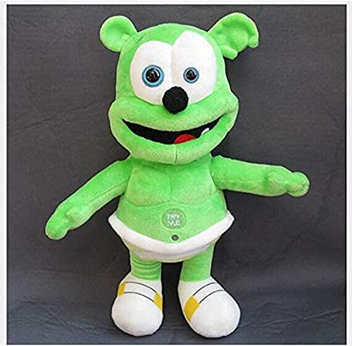 YWKXROM La muñeca es un Oso de Peluche, gomoso, gominola, de 30 cm, con Voz de Oso, Mascota, Divertido y Lindo Juguete