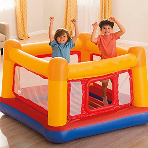 YZILXY Casa Inflable Jump-O-Lene Playhouse Trampoline Bounce House Plegable para niños de 3 a 6 años, Buen Regalo para Amigos, Familia, Puede Contener 119 Libras