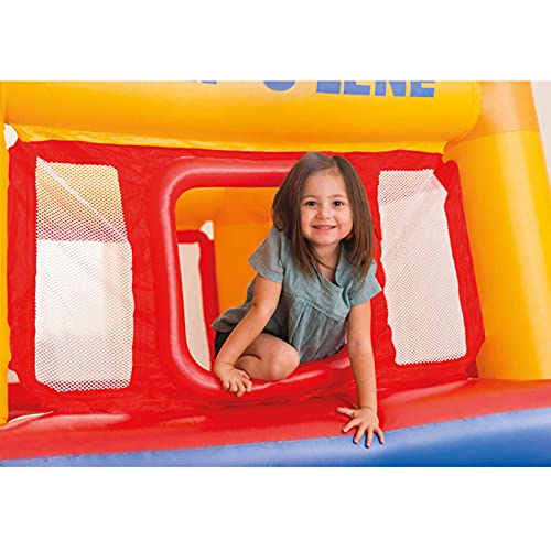 YZILXY Casa Inflable Jump-O-Lene Playhouse Trampoline Bounce House Plegable para niños de 3 a 6 años, Buen Regalo para Amigos, Familia, Puede Contener 119 Libras