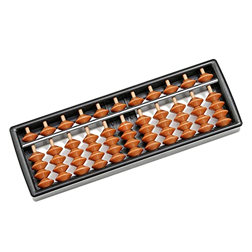 ZDAMN Ábacos Abacus Juguete 11 dígitos niño Escuela Aprendizaje matemático Juguete aritmético ábaco Juguetes educativos para niños Herramienta Educativa Escolar (Color : Black, Size : One Size)