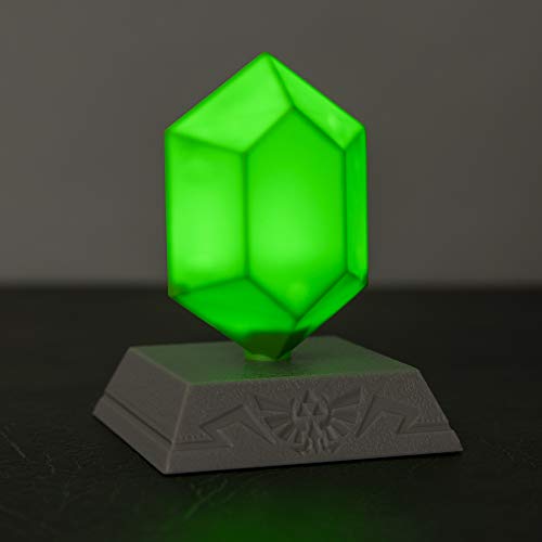 ZELDA - Green Rupee 3D Mini Light - 10cm : P.Derive