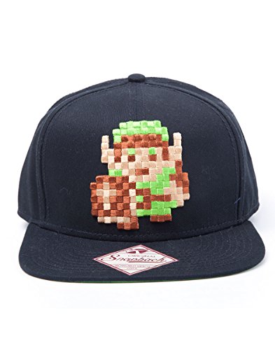 ZELDA sb141230ntn Nintendo Link Retro Pixel Snapback – Gorra (Talla única)