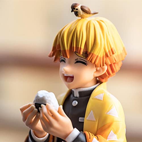 Zenitsu Figure Handmade Anime Action Figure Ornament Collection Figurine Doll Toy Anime Lover Gifts