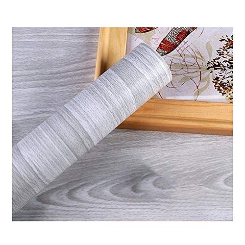 ZHANGAIGUO Impermeable del PVC del Vinilo De Madera del Grano Auto Adhesivo del Papel Pintado,Cocina Armario Muebles del Gabinete De Renovación De La Puerta Pegatinas De Pared 5M /10M 1pcs