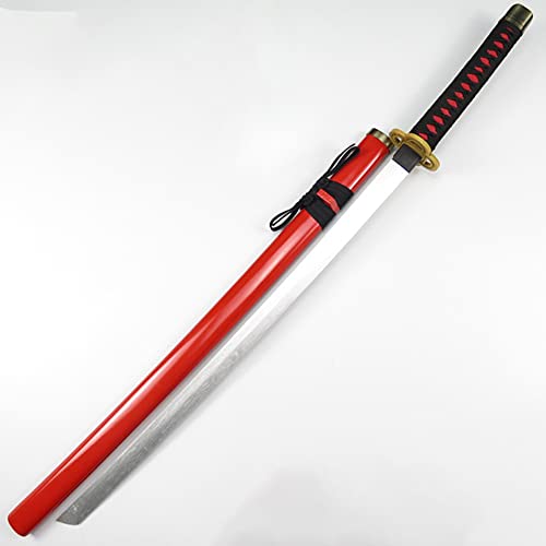 ZHAOQIAN Cosplay de Anime para Touken Ranbu Online Ichigo Hitofuri, 1: 1 Anime Weapon Prop Toys Modelo de Espada, Cosplay Props Toys, Altamente restaurado, Seguro, no fácil de Romper, 104 cm