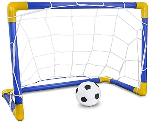 ZHEYANG porteria Futbol niños porterias de Futbol para Jardin Kit de Juego de fútbol para Interiores y Exteriores Mini Juego de portería de fútbol portátil para Entrenamiento de fútbol portátil