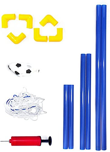 ZHEYANG porteria Futbol niños porterias de Futbol para Jardin Kit de Juego de fútbol para Interiores y Exteriores Mini Juego de portería de fútbol portátil para Entrenamiento de fútbol portátil