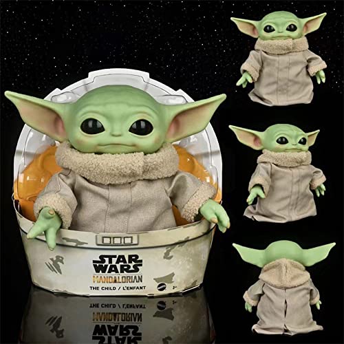 Zhiping Star Wars The Child Animatronic Edition "AKA Baby Yoda" con más de la mandaloriana juguete para niños de 4 años en adelante