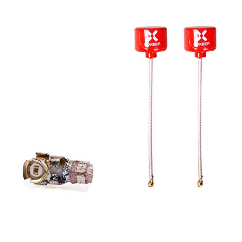 ZHITING FPV U.FL Antena 5.8G 2.3dBi Super Mini RHCP Antena UFL para RC Drone FPV Quadcopeter Multicopter TX/RX