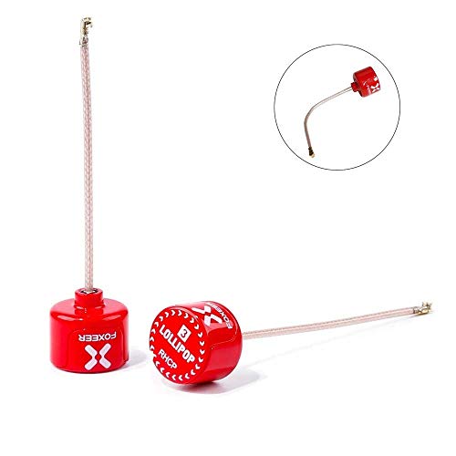 ZHITING FPV U.FL Antena 5.8G 2.3dBi Super Mini RHCP Antena UFL para RC Drone FPV Quadcopeter Multicopter TX/RX