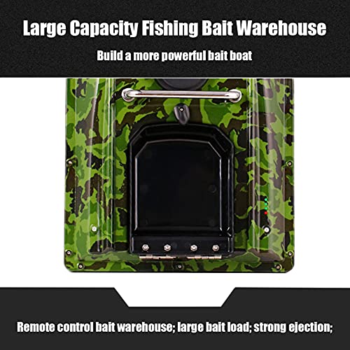 ZHJIUXING ST Barco Cebo Pesca Impermeable, Buscador Peces Remoto 500 M, Herramientas Pesca Auxiliares Inteligentes, Barco Ligero Pesca para Lagos Aire Libre, B