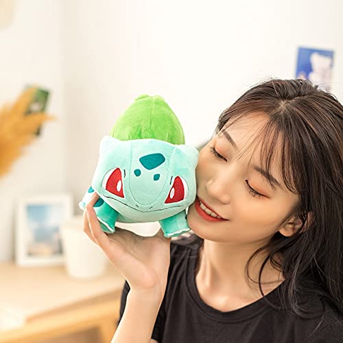 zhouhua71 Pokemon muñeco de Peluche Bulbasaur muñeco de Peluche de Dibujos Animados de Anime Juguete de Peluche Regalo de Año Nuevo para niños 40cm