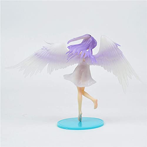 ZHTY Figura de acción Angel Beats Tachibana Kanade Hermosa Chica colección Anime Carácter Modelo Estatua de decoración para niños Toys Regalo Song