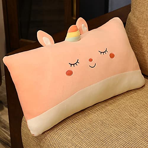 ZhuSen Lindo muñeco Unicornio Creativo Pluma de algodón Relleno Kawaii Peluche de Juguete 40cm C